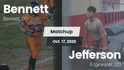 Matchup: Bennett  vs. Jefferson  2020