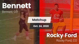 Matchup: Bennett  vs. Rocky Ford  2020