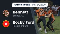 Recap: Bennett  vs. Rocky Ford  2020