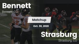 Matchup: Bennett  vs. Strasburg  2020