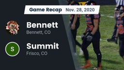 Recap: Bennett  vs. Summit  2020