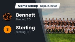 Recap: Bennett  vs. Sterling  2022