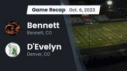 Recap: Bennett  vs. D'Evelyn  2023