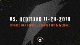 Monroe basketball highlights vs. Redmond 11-28-2018