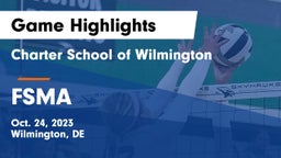 Charter School of Wilmington vs FSMA Game Highlights - Oct. 24, 2023