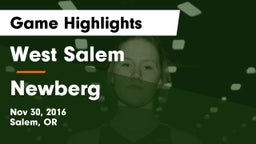 West Salem  vs Newberg  Game Highlights - Nov 30, 2016