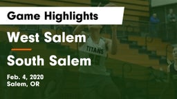 West Salem  vs South Salem  Game Highlights - Feb. 4, 2020