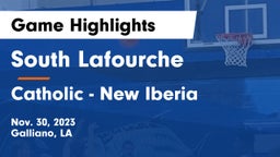 South Lafourche  vs Catholic  - New Iberia Game Highlights - Nov. 30, 2023