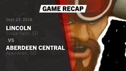 Recap: Lincoln  vs. Aberdeen Central  2016