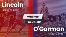 Matchup: Lincoln  vs. O'Gorman  2017