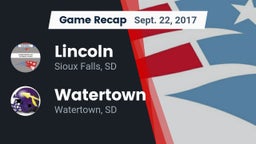 Recap: Lincoln  vs. Watertown  2017