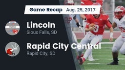 Recap: Lincoln  vs. Rapid City Central  2017