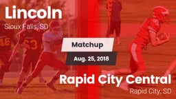 Matchup: Lincoln  vs. Rapid City Central  2018