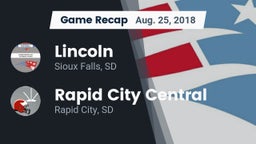 Recap: Lincoln  vs. Rapid City Central  2018