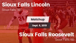 Matchup: Lincoln  vs. Sioux Falls Roosevelt  2019