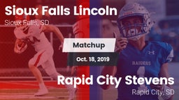 Matchup: Lincoln  vs. Rapid City Stevens  2019