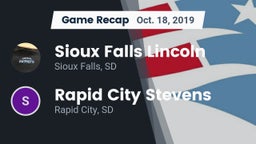 Recap: Sioux Falls Lincoln  vs. Rapid City Stevens  2019