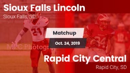 Matchup: Lincoln  vs. Rapid City Central  2019