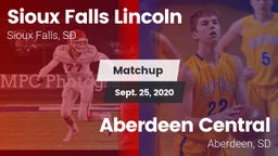 Matchup: Lincoln  vs. Aberdeen Central  2020