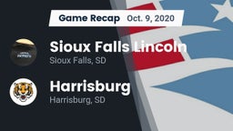 Recap: Sioux Falls Lincoln  vs. Harrisburg  2020
