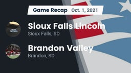 Recap: Sioux Falls Lincoln  vs. Brandon Valley  2021