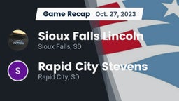 Recap: Sioux Falls Lincoln  vs. Rapid City Stevens  2023