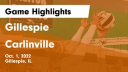 Gillespie  vs Carlinville Game Highlights - Oct. 1, 2022