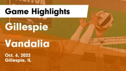 Gillespie  vs Vandalia Game Highlights - Oct. 6, 2022