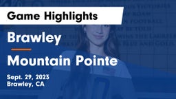 Brawley  vs Mountain Pointe Game Highlights - Sept. 29, 2023