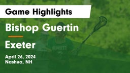 Bishop Guertin  vs Exeter  Game Highlights - April 26, 2024