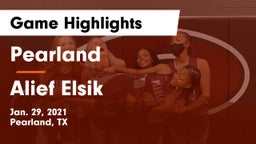 Pearland  vs Alief Elsik  Game Highlights - Jan. 29, 2021