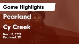Pearland  vs Cy Creek Game Highlights - Nov. 18, 2021