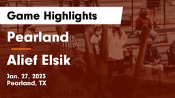 Pearland  vs Alief Elsik Game Highlights - Jan. 27, 2023