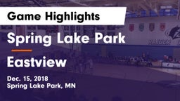 Spring Lake Park  vs Eastview Game Highlights - Dec. 15, 2018