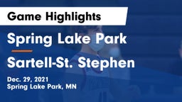 Spring Lake Park  vs Sartell-St. Stephen  Game Highlights - Dec. 29, 2021