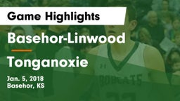 Basehor-Linwood  vs Tonganoxie  Game Highlights - Jan. 5, 2018