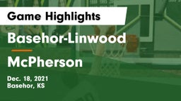 Basehor-Linwood  vs McPherson Game Highlights - Dec. 18, 2021