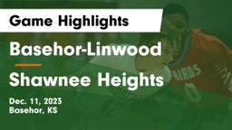 Basehor-Linwood  vs Shawnee Heights  Game Highlights - Dec. 11, 2023