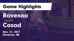 Ravenna  vs Cozad  Game Highlights - Nov. 21, 2017