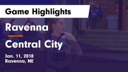 Ravenna  vs Central City  Game Highlights - Jan. 11, 2018