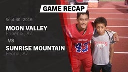 Recap: Moon Valley  vs. Sunrise Mountain  2016
