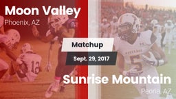 Matchup: Moon Valley High vs. Sunrise Mountain  2017