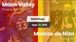 Matchup: Moon Valley High vs. Marcos de Niza  2018