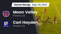 Recap: Moon Valley  vs. Carl Hayden  2023