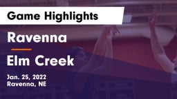 Ravenna  vs Elm Creek  Game Highlights - Jan. 25, 2022