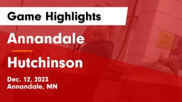 Annandale  vs Hutchinson  Game Highlights - Dec. 12, 2023