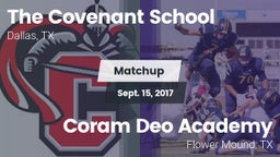 Matchup: The Covenant School vs. Coram Deo Academy  2017