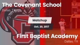 Matchup: The Covenant School vs. First Baptist Academy 2017