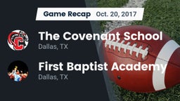 Recap: The Covenant School vs. First Baptist Academy 2017