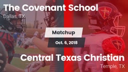 Matchup: The Covenant School vs. Central Texas Christian  2018